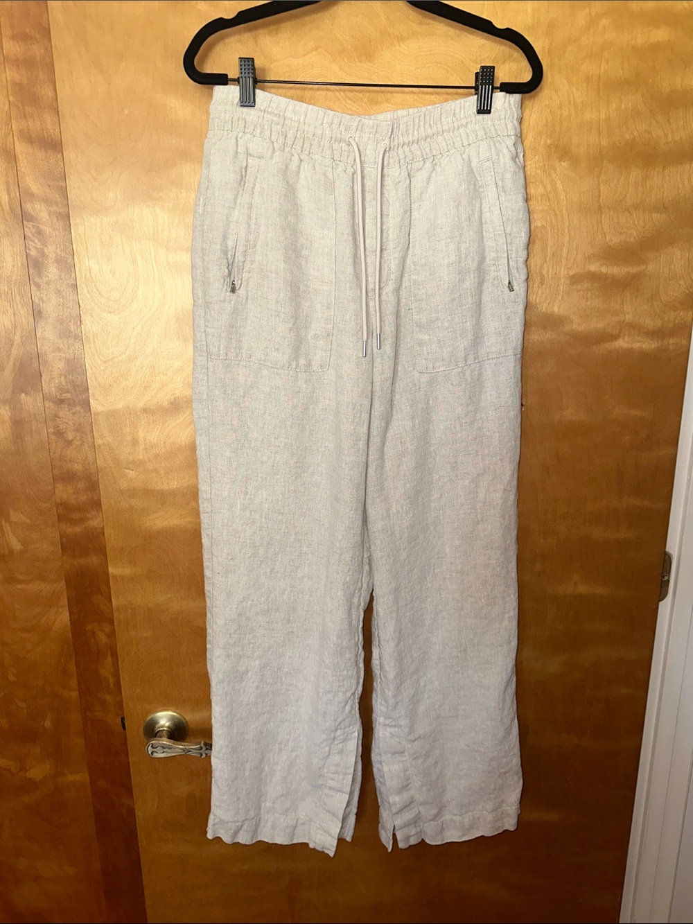 Retreat Linen High Rise Wide Leg Pant